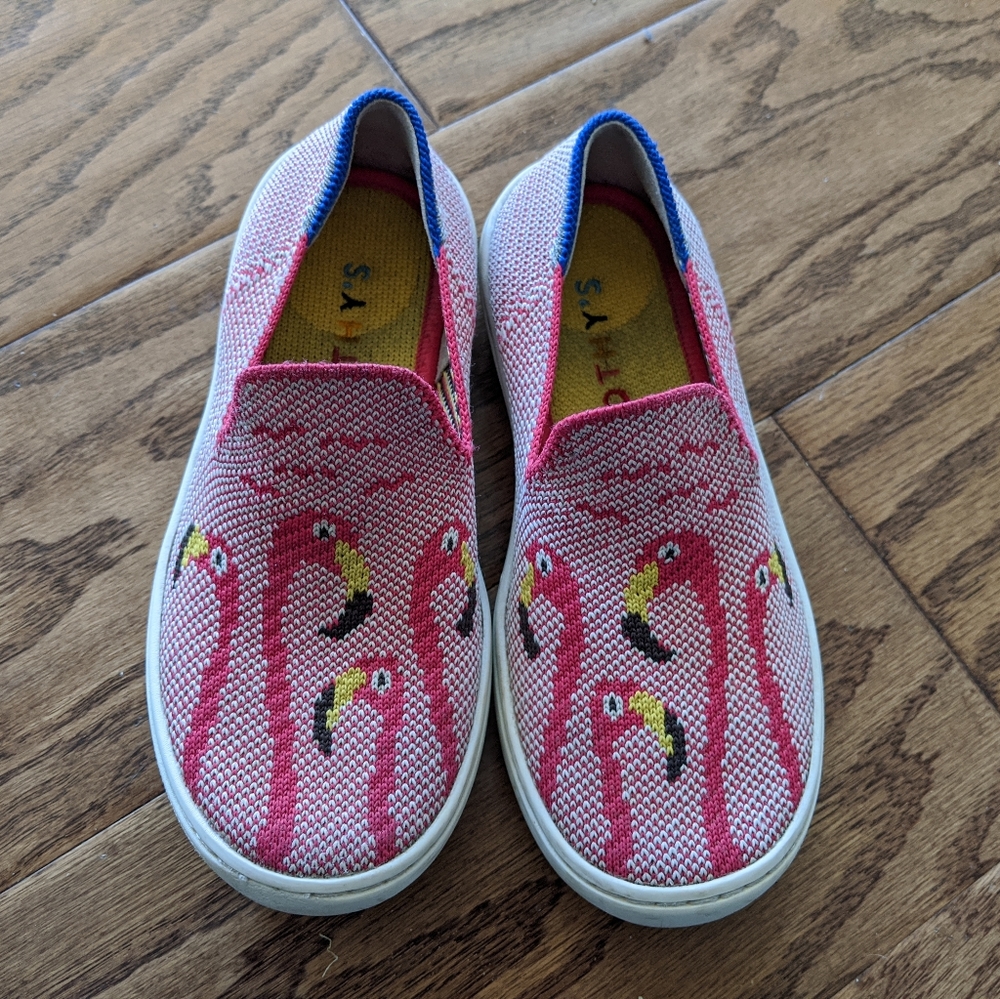 Rothy's Kids Sneakers - Pink Flamingo